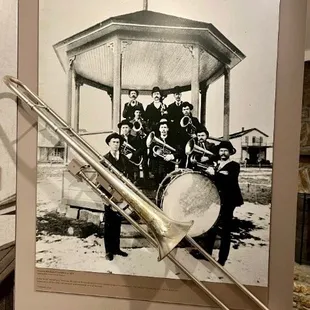 Historic picture of the bandstand