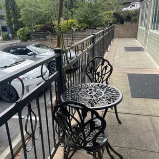 Outdoor seating