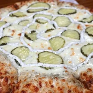 Pickle pizza summer special!