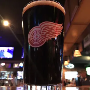 Fire and Flames Stout.  Canton Brewing Co.