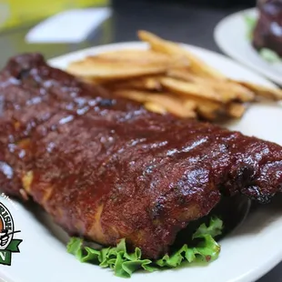 Slow cooked Baby back ribs