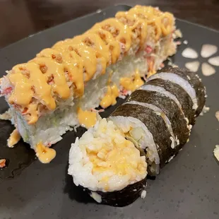 Spicy Cowboy Roll &amp; Sassy Shrimp Roll