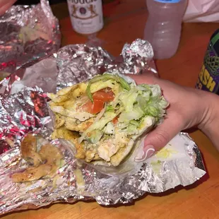 Chicken Shawarma Wrap