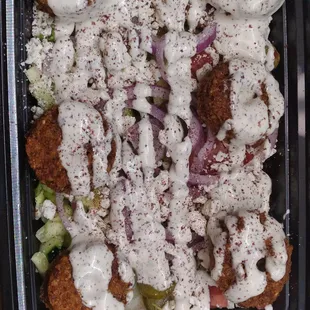 salads, food