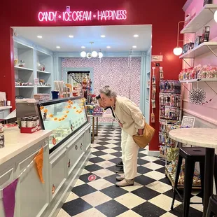 Admiring all the flavors--like being kids again!