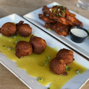 Hush Puppies Brunch  Wings