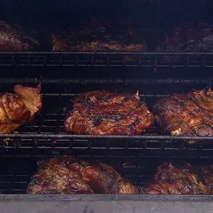 Pork butt and Tri Tip