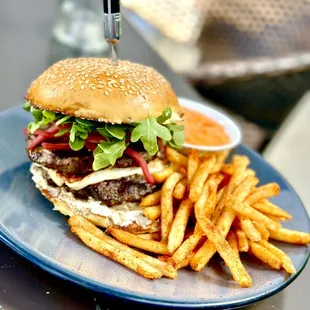 LAMB BURGER