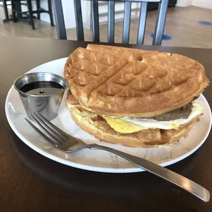 Waffle Sandwich