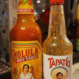 Hot sauce choices (1/26/24)