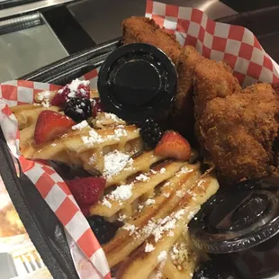 Chicken &amp; Waffles