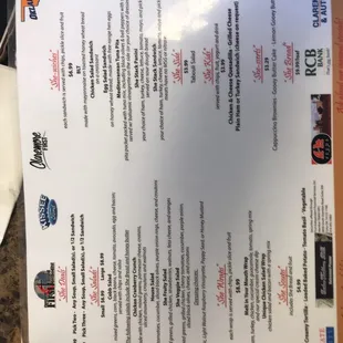 Great Menu