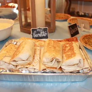 Breakfast burritos