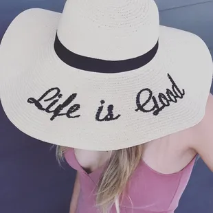 &quot;Life Is Good&quot; hat