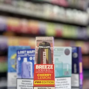 a display of cigarettes