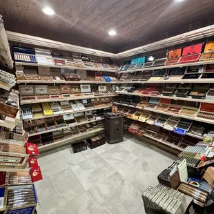 a cigar shop