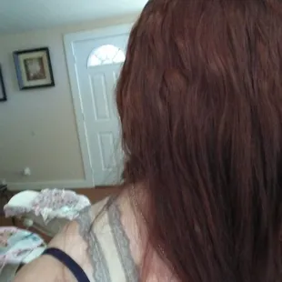 11 days after getting a perm! Worst hair salon ever!!