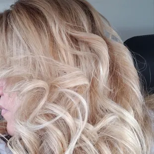 Hair done at Shear Magic