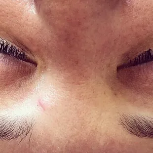 Eyelash extensions by Jeni!