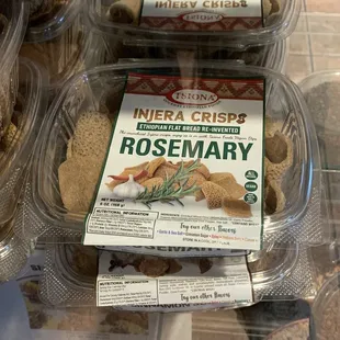 To go different flavor Injera chips