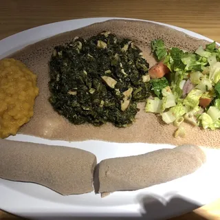 Doro Be Kosta (Chicken and Spinach)