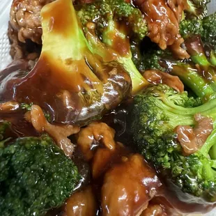 Beef with broccoli