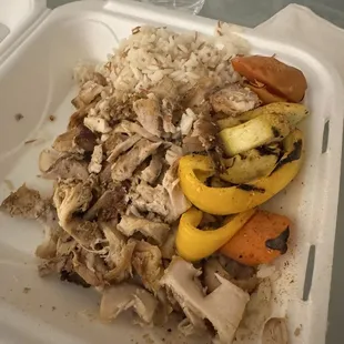 Chicken Shawarma Plate