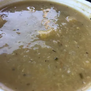 Crushed Lentil Soup
