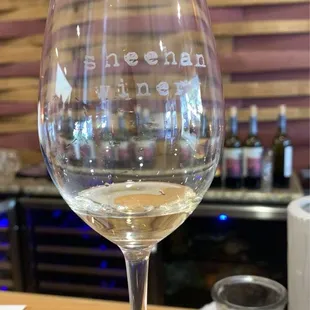 2018 Chardonnay @ Sheehan Winery.