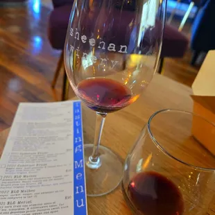 Side by side 2021 &amp; 2022 Cabernet Franc