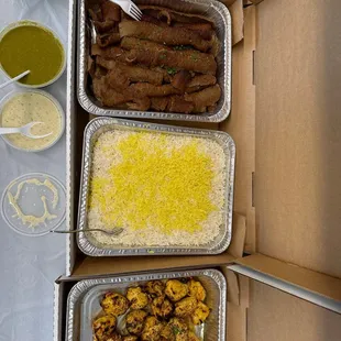 Catering - chicken and gyro