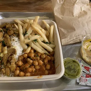 Shawarma Chicken - Rice