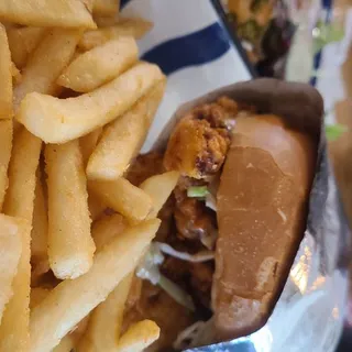 Aleppo Hot Chicken Sandwich Combo