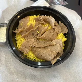 Kids Gyro and Rice