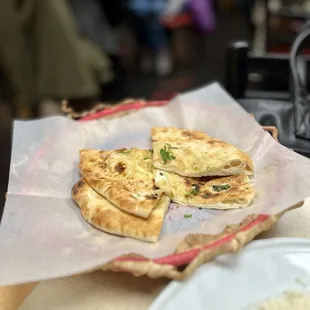 Garlic and cheese naan is my favorite 5/5. January 2024.