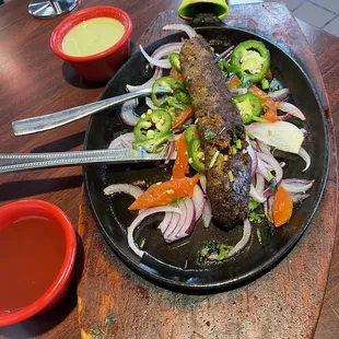 Lamb Seekh Kabob