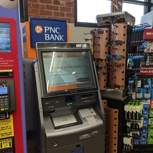 ATM machine in store if you need cash