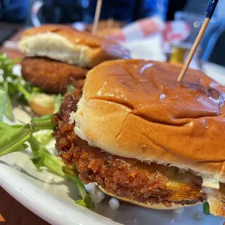 Fried Green Tomato Sliders