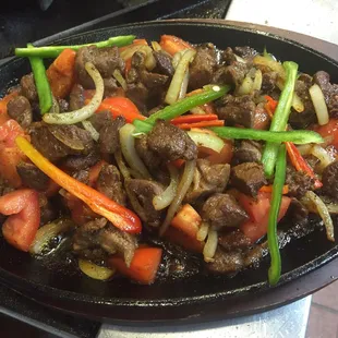 steak, food