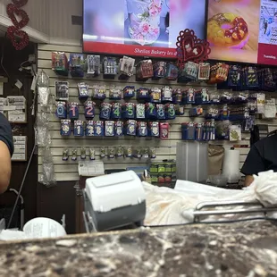 Behind the counter cake toppers