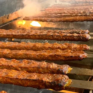 Our signature dish- Ground Beef Kabob (Koobideh)