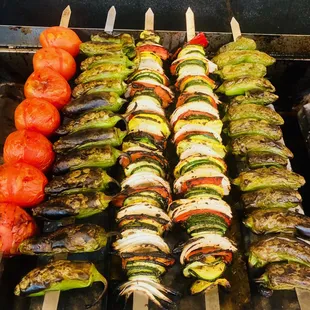 Veggie skewers