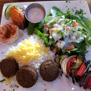 Falafel plate