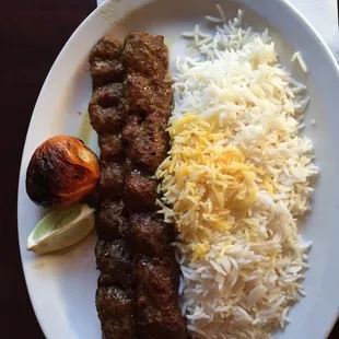 Beef Kabob Wrap