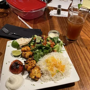 White Meat Chicken Plate