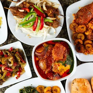 Specializing in a variety of African delicacies