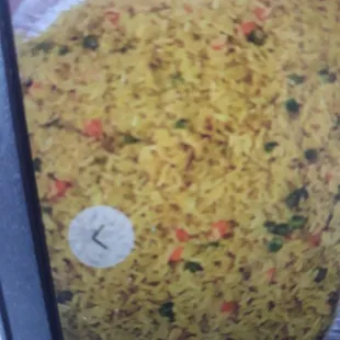 Fried Rice with mixed vegetable and shrims