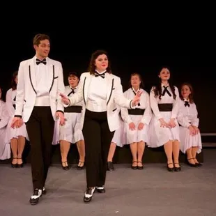 White Christmas on the main stage.