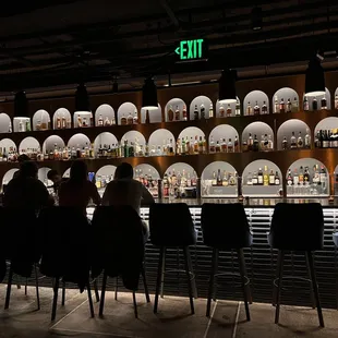 Beautiful bar.