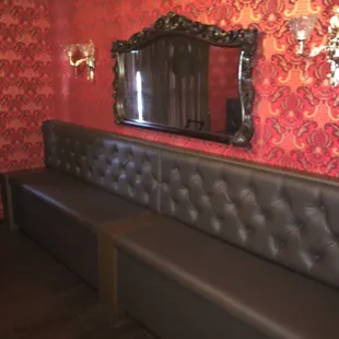 seating and mirror